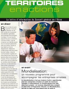 Territoires en actions n°15 - Mondialisation: un nouveau programme pour accompagner les entreprises ornaises ©CD61