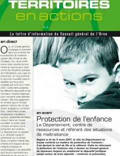 Territoires en actions n°16 - Le Département, centre de ressources et référent des situations de maltraitance ©CD61