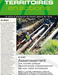 Territoires en actions n°17 - Une nouvelle politique départementale d’assainissement des eaux usées domestiques ©CD61 Territoires en actions n°17 - Une nouvelle politique départementale d’assainissement des eaux usées domestiques ©CD61