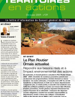 Territoires en actions n°29 - Le Plan Routier Ornais actualisé ©CD61