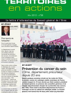 Territoires en actions n°38 - Prévention du cancer du sein : l’Orne, département précurseur depuis 20 ans ©CD61