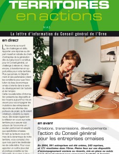 Territoires en actions n°4 - L’action du Conseil général pour les entreprises ornaises ©CD61