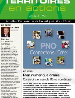 Territoires en actions n°43 - Plan numérique ornais : construire ensemble l'Orne numérique ©CD61