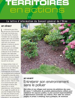 Territoires en actions n°6 - Entretenir son environnement sans le polluer ©CD61
