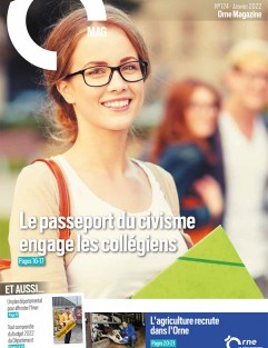 Orne Magazine 124 - Le passeport du civisme engage les collégiens ©CD61