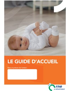 Assistant maternel : guide d'accueil 2024 ©CD61