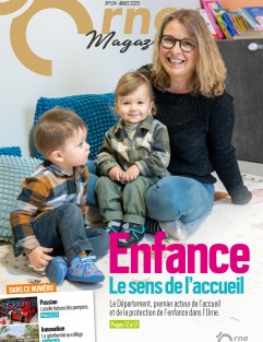 Orne Magazine 134 - Enfance, Le sens de l’accueil ©CD61