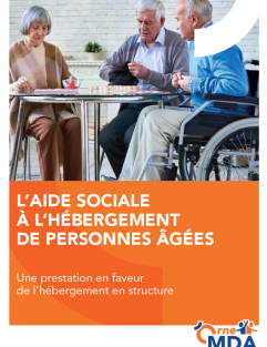 Guide "Aide sociale à l'hébergement des personnes âgées"